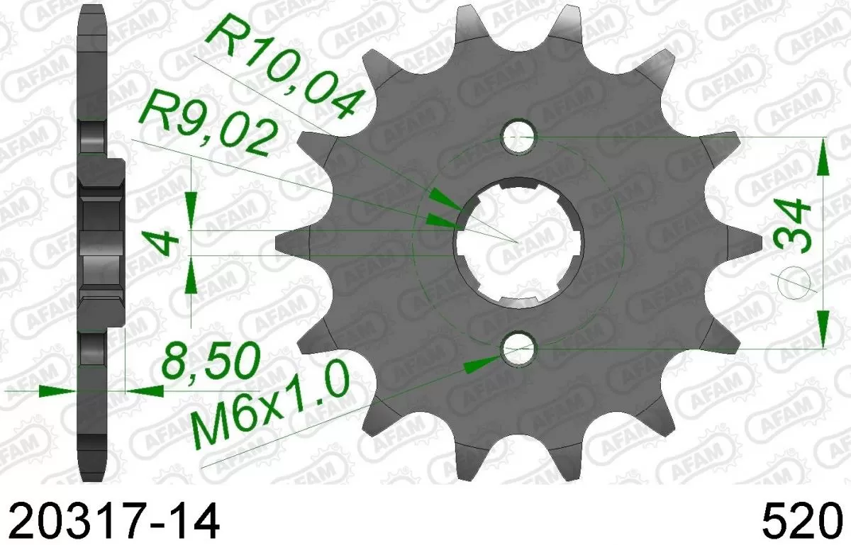 Corona Anteriore 14T - 520