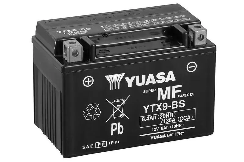 Wartungsfreie Batterie mit Säurepack