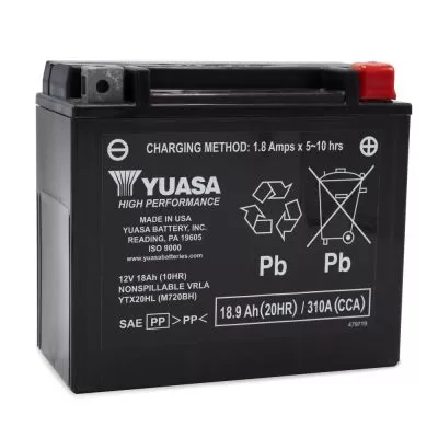 Yuasa Batería YTX20HL