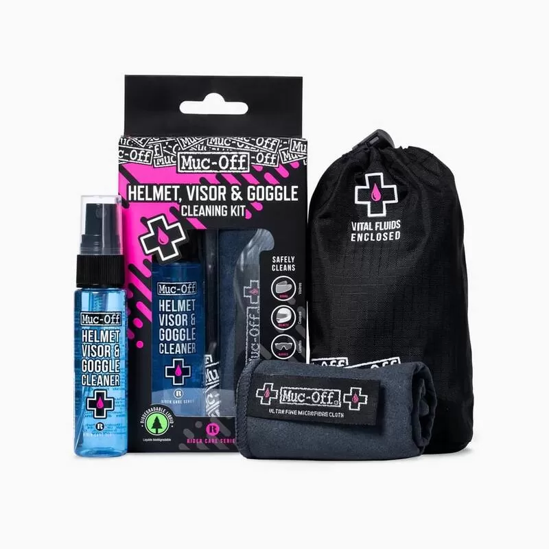 Visor Lens and Goggle Cleaning Kit