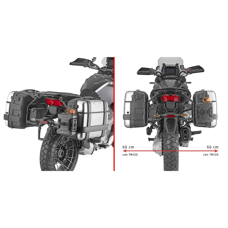 GIVI Support de valises pouR&GUZZI STELVIO 2024
