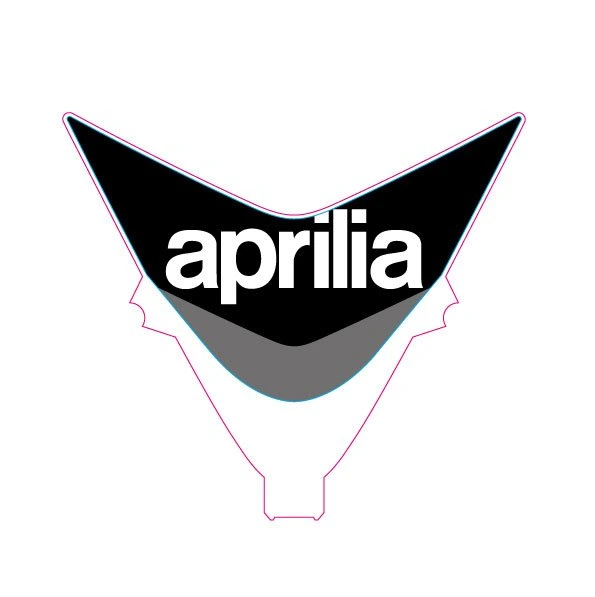 Sticker, motive: Aprilia