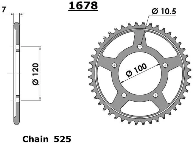 REAR STEEL 40T, 525