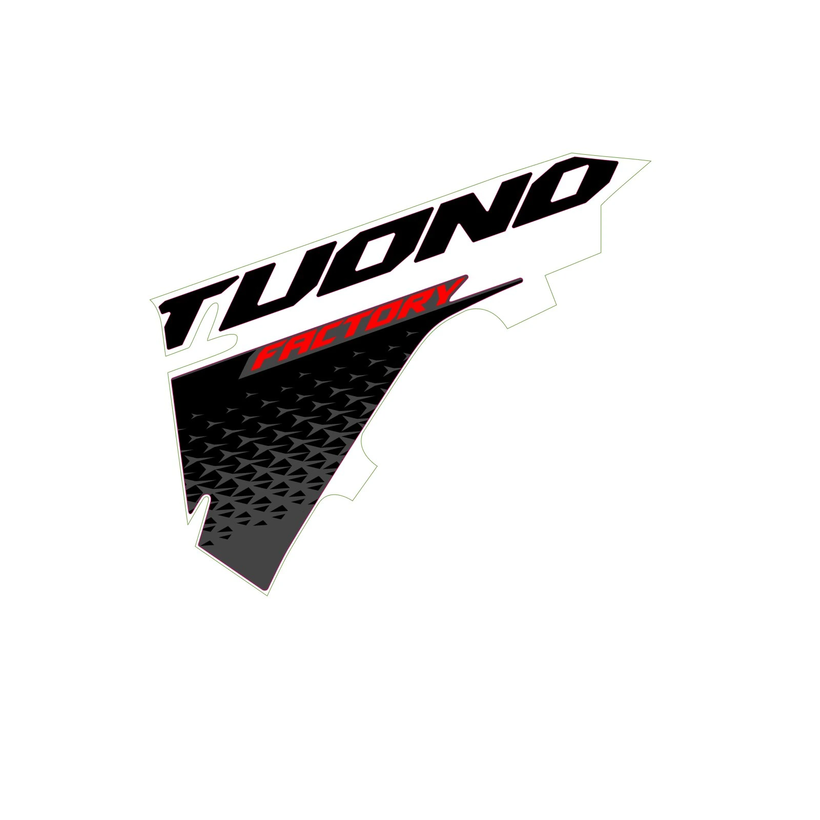 Lettering, motive: Tuono Factory, right
