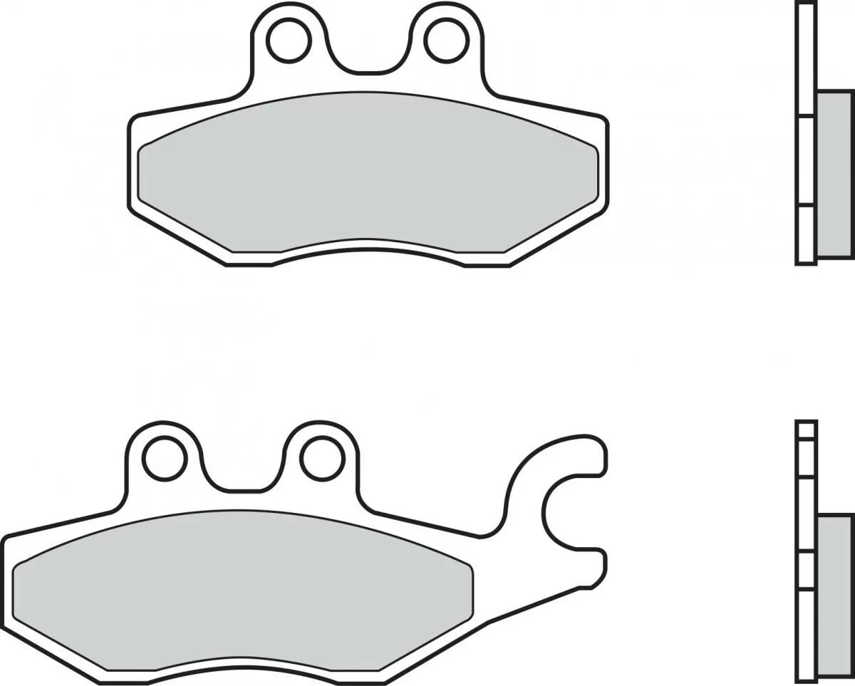 Brembo Pastilhas de Freio 07060XS Sinter Scooter