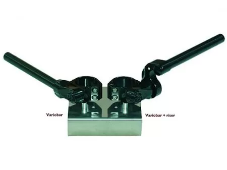 Gilles Manillar clip-on ajustable VarioBar 80MM Negro