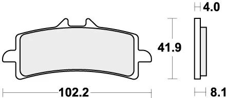 901HS BRAKE PADS SINTER