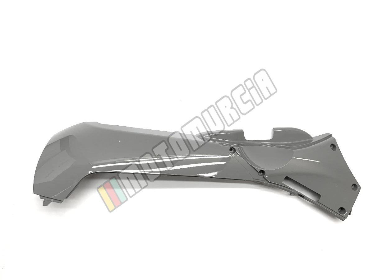 Spoiler, droit, gris, Suffixe et code couleur Piaggio: HT_gris souris 715/C