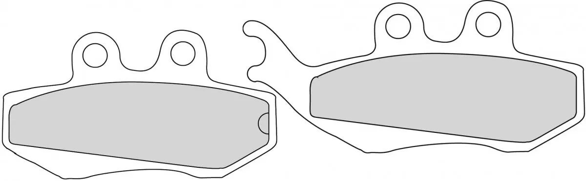 Ferodo Plaquettes de frein FDB677EF Eco-Friction EF