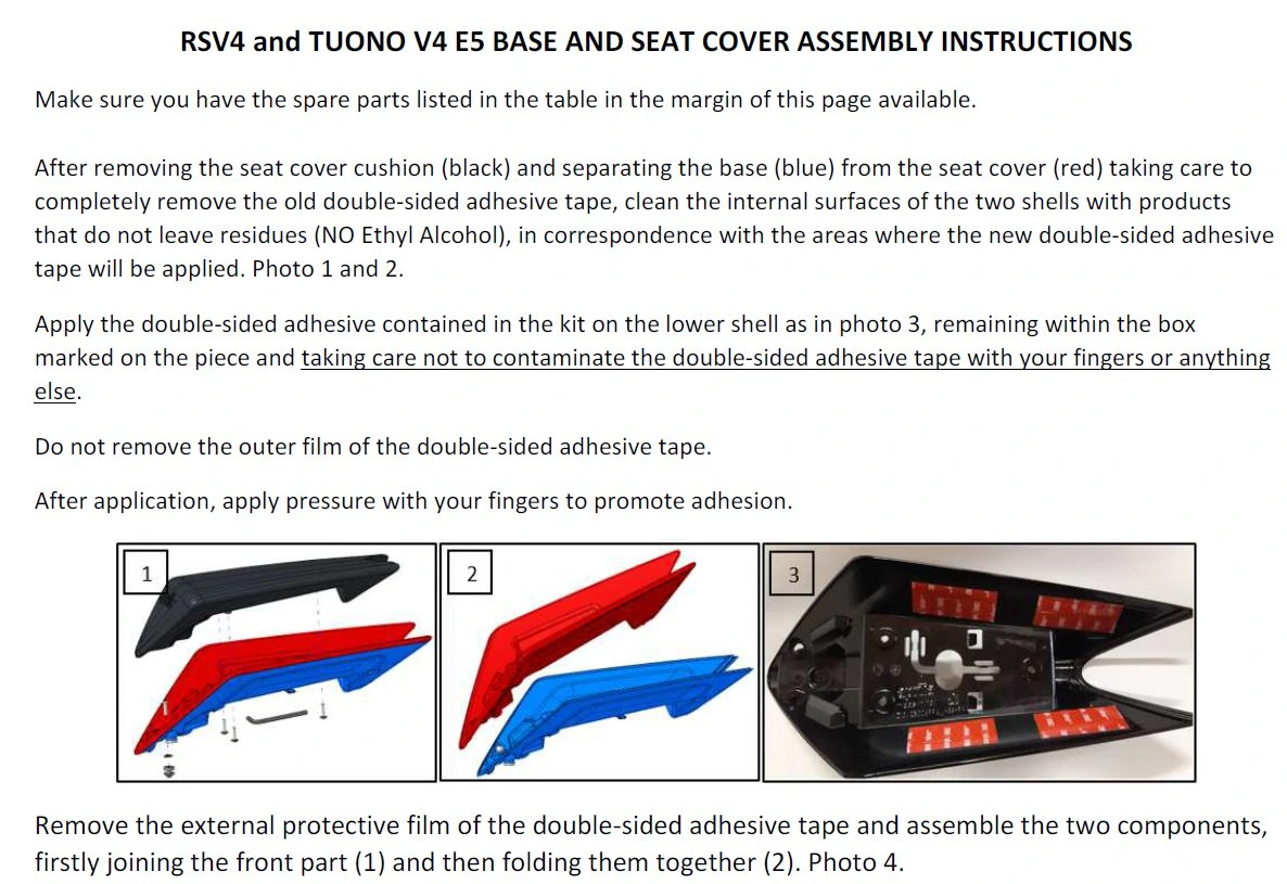 Copa de asiento, sin calcomanías superior, rojo, sufijo: xr4_red fllo