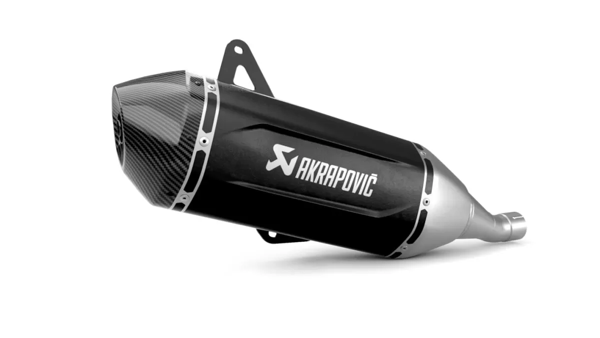 Akrapovic Slip-On Silenciador Negro Acero Inoxidable S-VE125SO5-HWSSBL