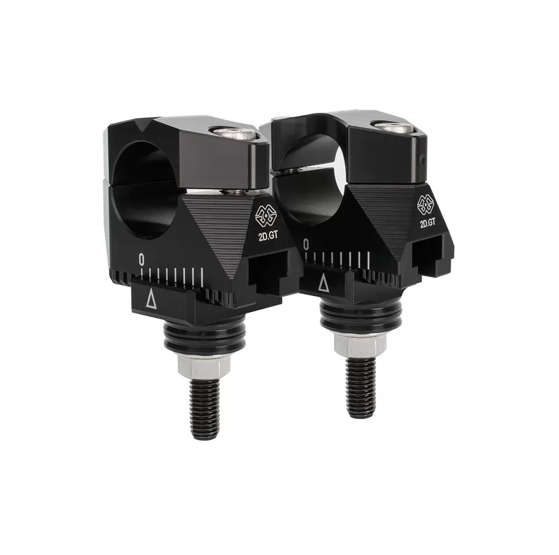 Alzas de manillar ajustables GILLES, negro