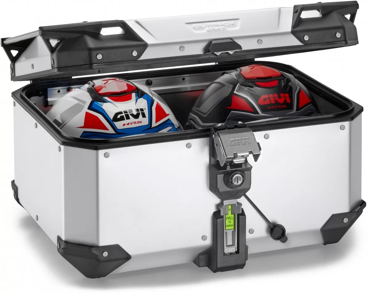 GIVI Outback EVO Top Case 58L Eloxaluminium