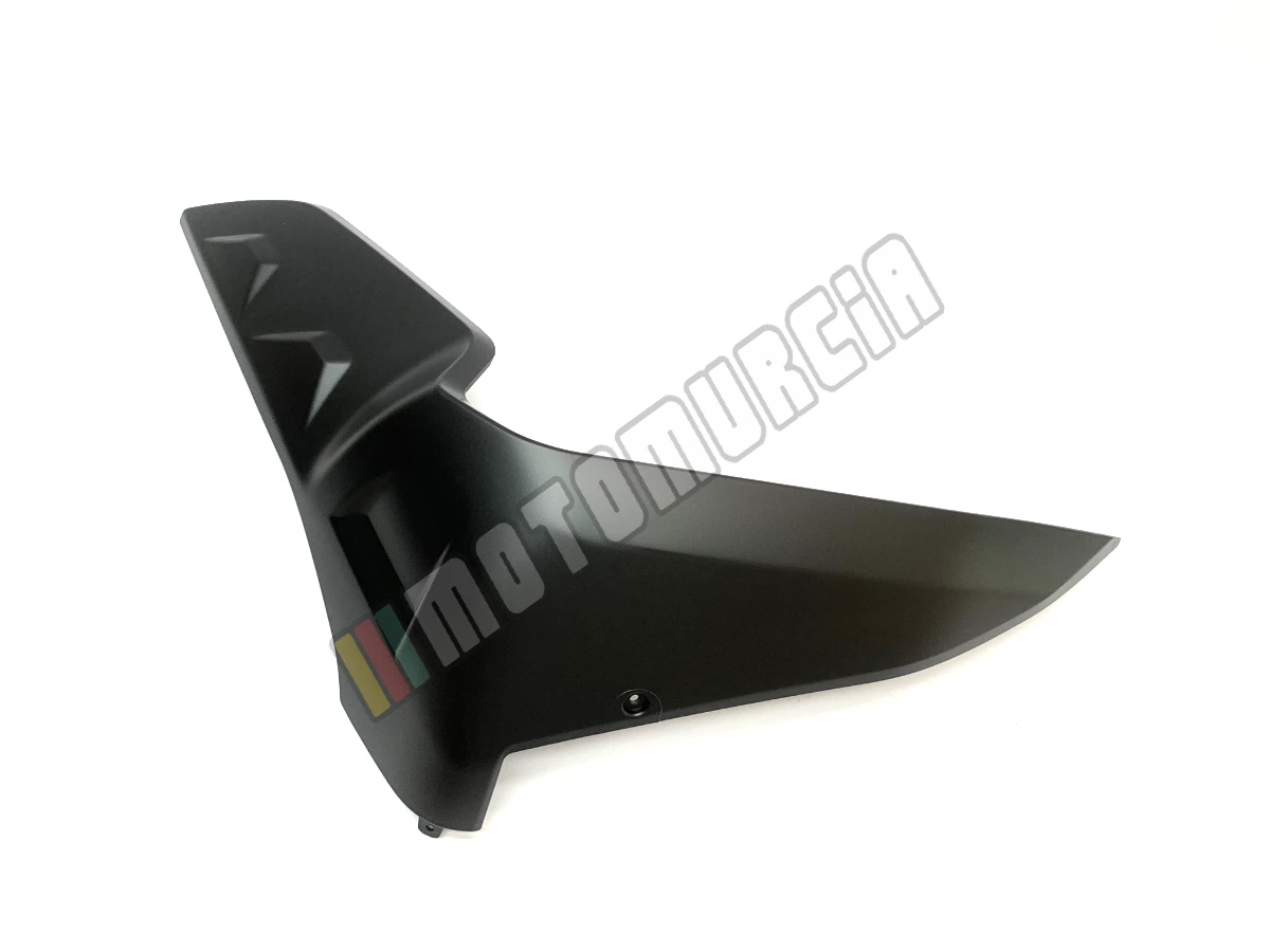 Spoiler, gauche, noir, Suffixe et code couleur Piaggio: NS_noir mat 85/C