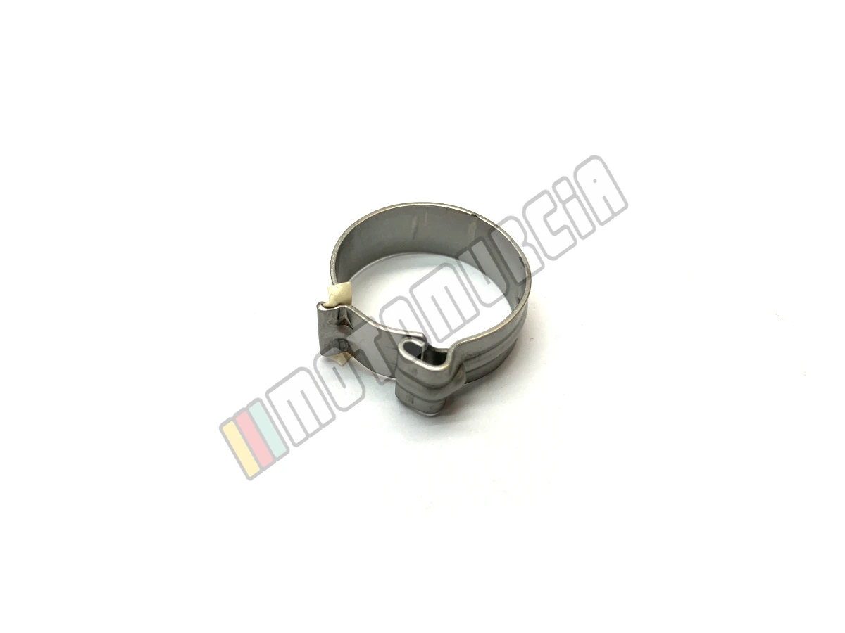 Collier Click blanc, 17,5x8 mm