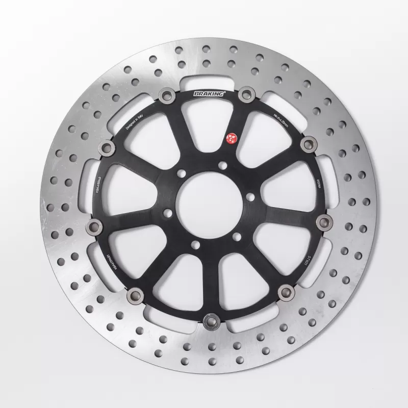 BRAKE DISC ROUND FLOATING AL-HUB STX