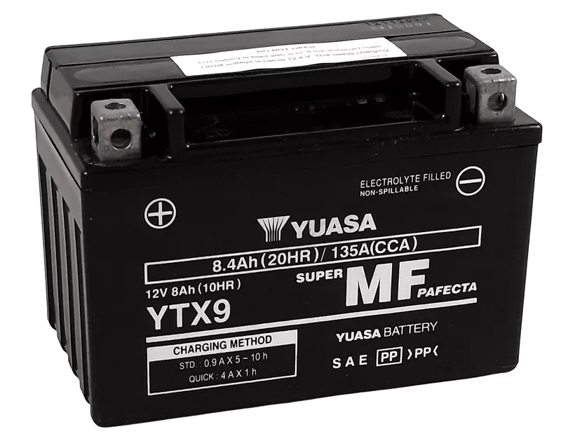 Wartungsfreie Batterie werksseitig aktiviert FA
