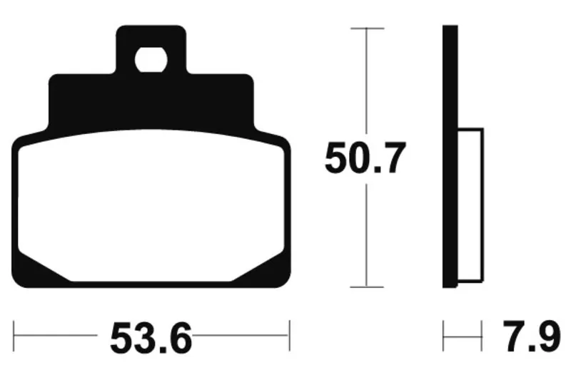 Maxi Scooter Sintermetall Bremsbeläge