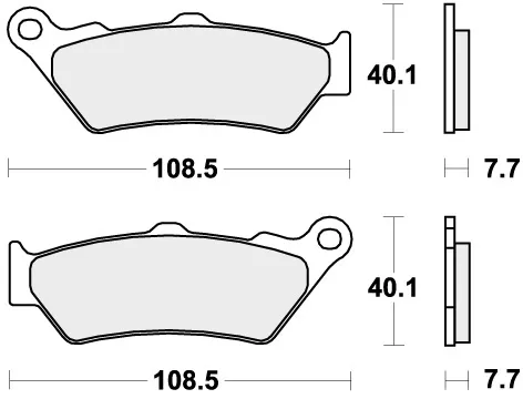 674LS BRAKE PADS SINTER