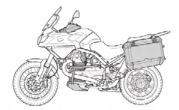 Moto Guzzi STELVIO 1200 - NTX - ABS 2009