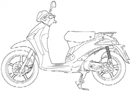 Piaggio Liberty 50 4T RST Delivery 1998–2005