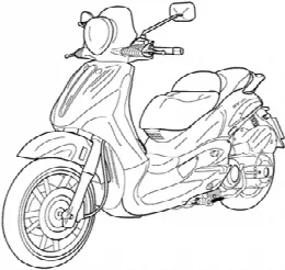 Piaggio BV 250 MY2005 (U.S.A.) 2004–2005