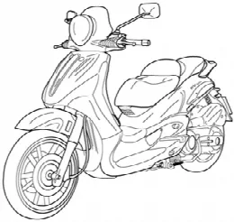Piaggio BV 500 ( USA / CA ) 1998–2005