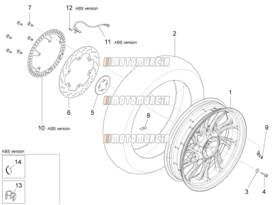Roue arrière II