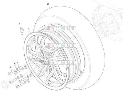 Roue avant