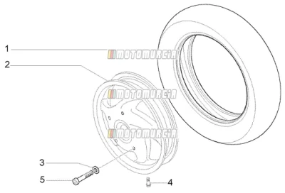 Roda dianteira