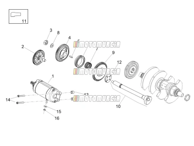Startmotor - Kickstarter