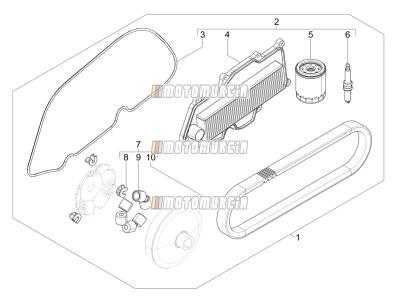 Kit completo de desgaste y mantenimiento