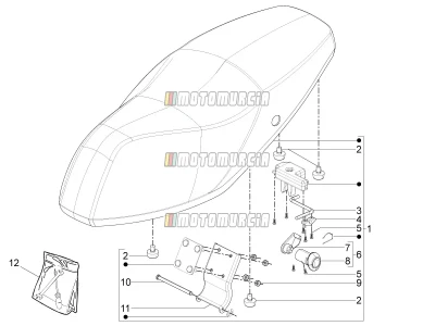 Compartiment de selle