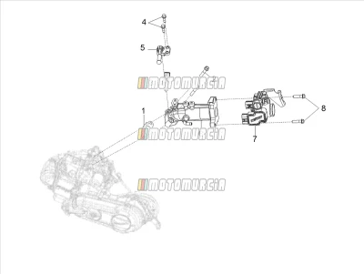 Pièces de rechange pour carburateur