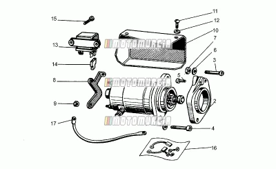 Bendix-startmotor