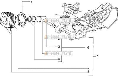 Cylinder-piston-wrist Pin Unit
