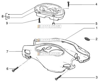 Speedomètres KMS.-Handlebar Covers