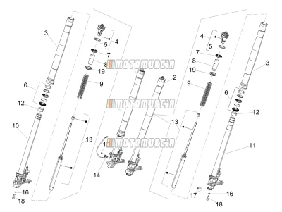 Fourche avant Wuxi Top