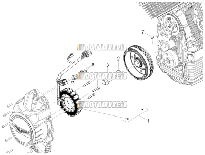 CDI Magneto Assy / Unidad de encendido