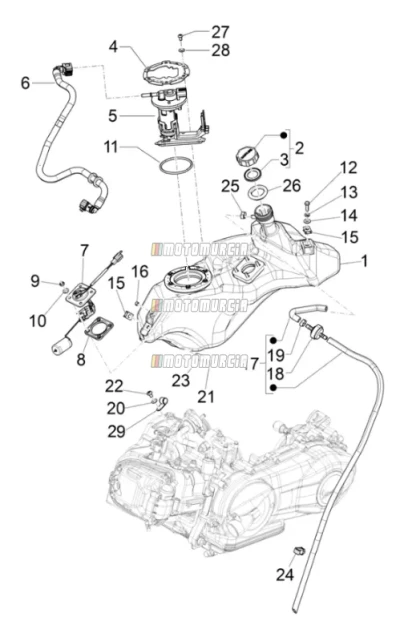 Réservoir à carburant