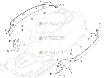 Cubierta lateral - spoiler