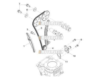 Vorderzylinder -Timing -System