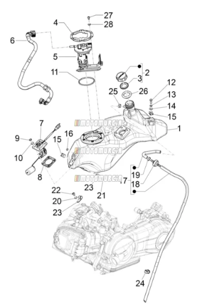Réservoir à carburant