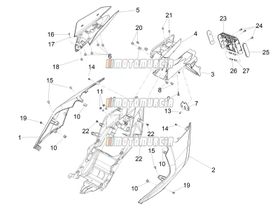 Achterste carrosserie