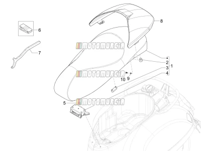 Compartiment de selle