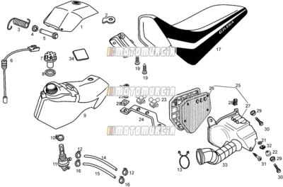 Asiento-caja-filtro-tanque-combustible