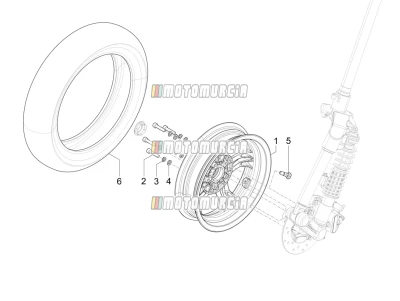 Roue avant