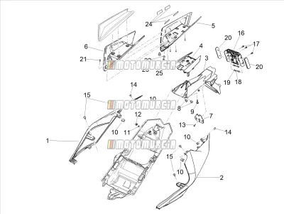 Achterste carrosserie