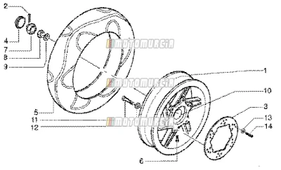 Roda traseira