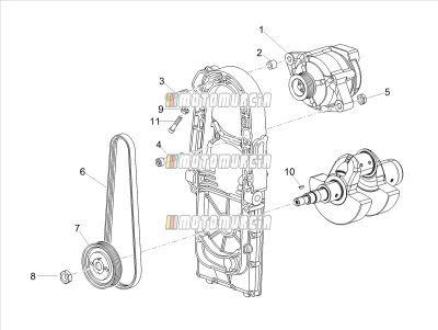 Unité CDI MAGNETO ASSY / ALLUMITION